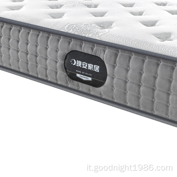 Materasso in memory foam personalizzato per letto matrimoniale in hotel